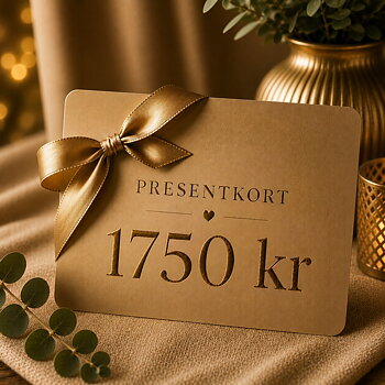 Presentkort 1750 kr