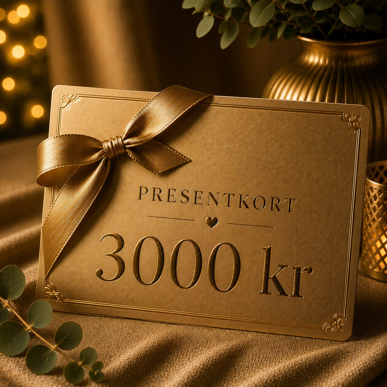 Presentkort 3000 kr