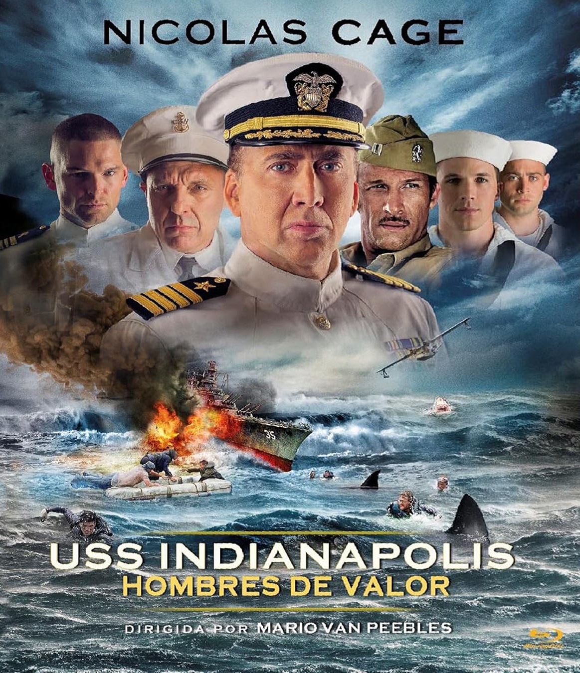 USS Indianapolis: Men of Courage (ej svensk text) (Blu-ray)