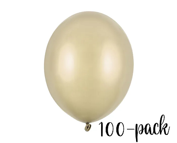 Ballonger metallic - Cold Gold - 100-pack