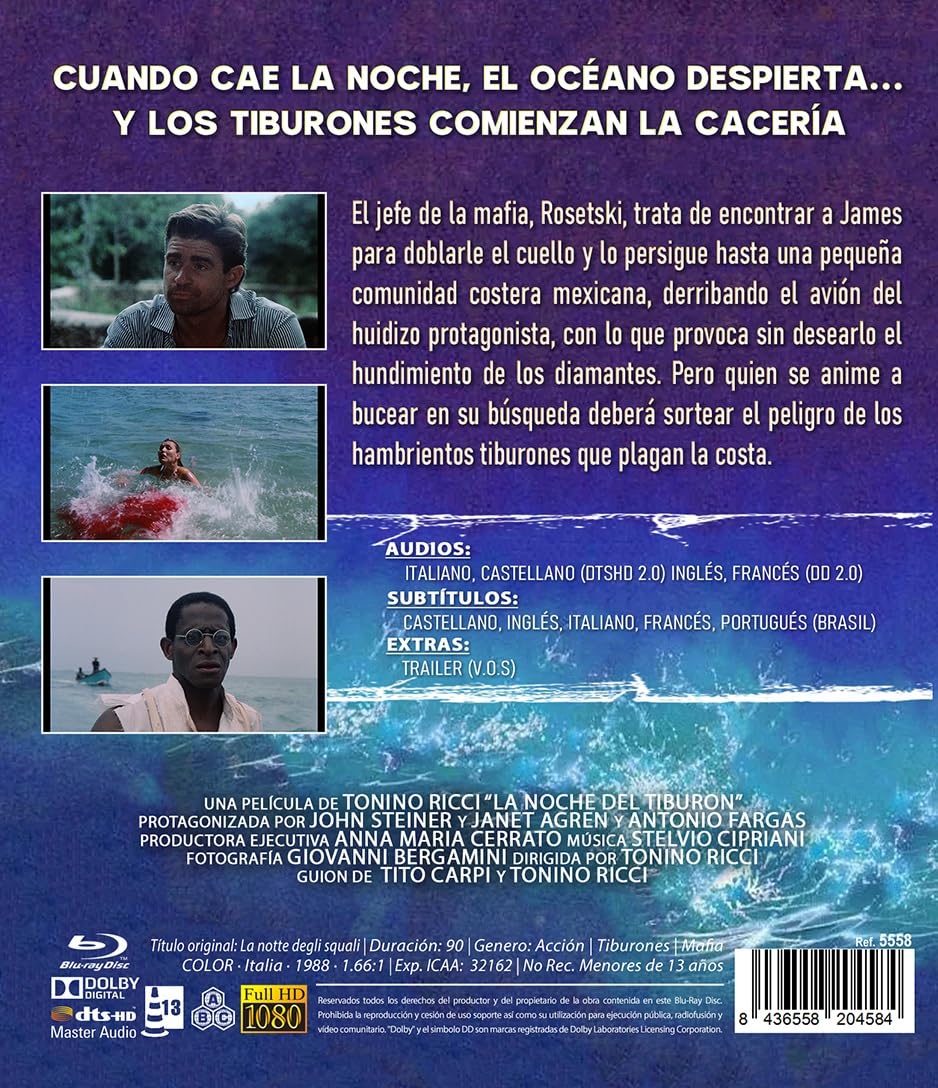 Night of the Sharks (ej svensk text) (Blu-ray) - 2