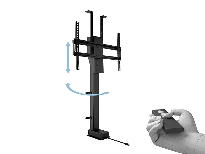 M Motorized TV Lift Turn X-Large