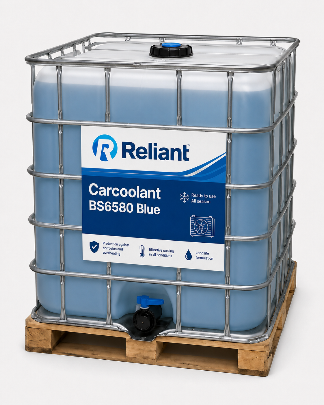 Reliant Carcoolant BS6580 Blue IBC 1115 kg – 1 IBC (1115 kg)