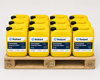 Reliant Carcoolant Long Life Yellow Dunk 27 kg – 12 dunk (324 kg)