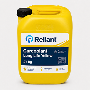 Reliant Carcoolant Long Life Yellow Dunk 27 kg – 12 dunk (324 kg)