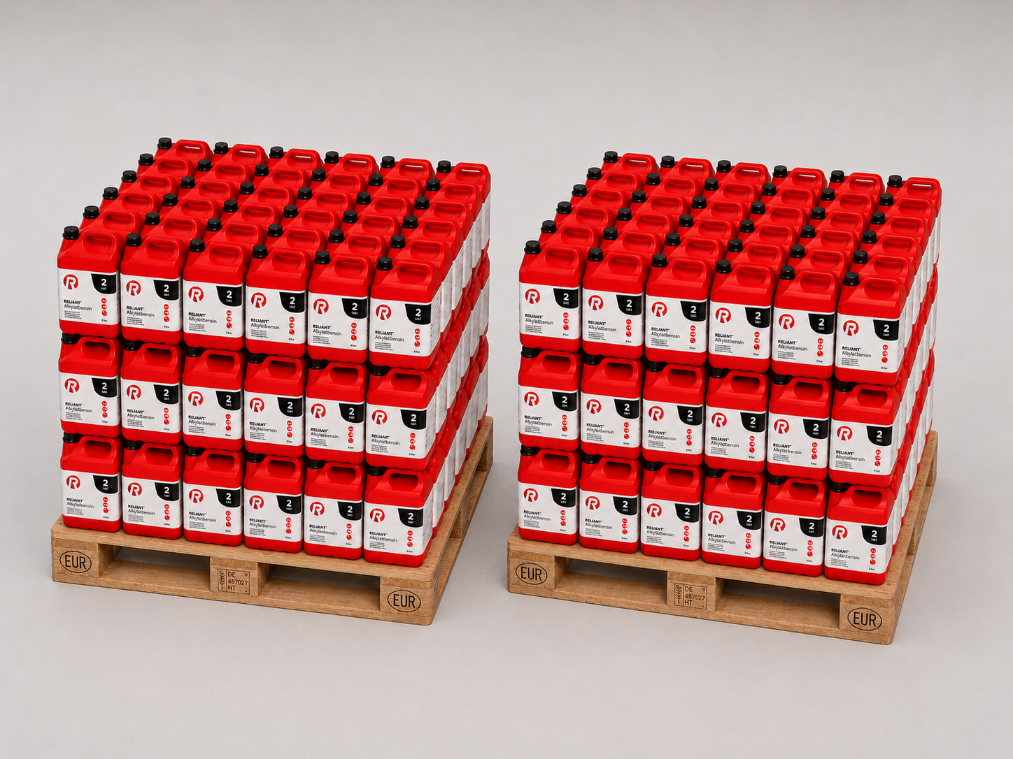 Reliant Alkylatbensin 2T 5 liters dunk – 2 pall (216 dunk) (1080 L)