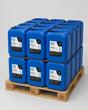 Reliant Alkylatbensin 4T 25 liters dunk – 1 pall (24 dunk) (600 L)