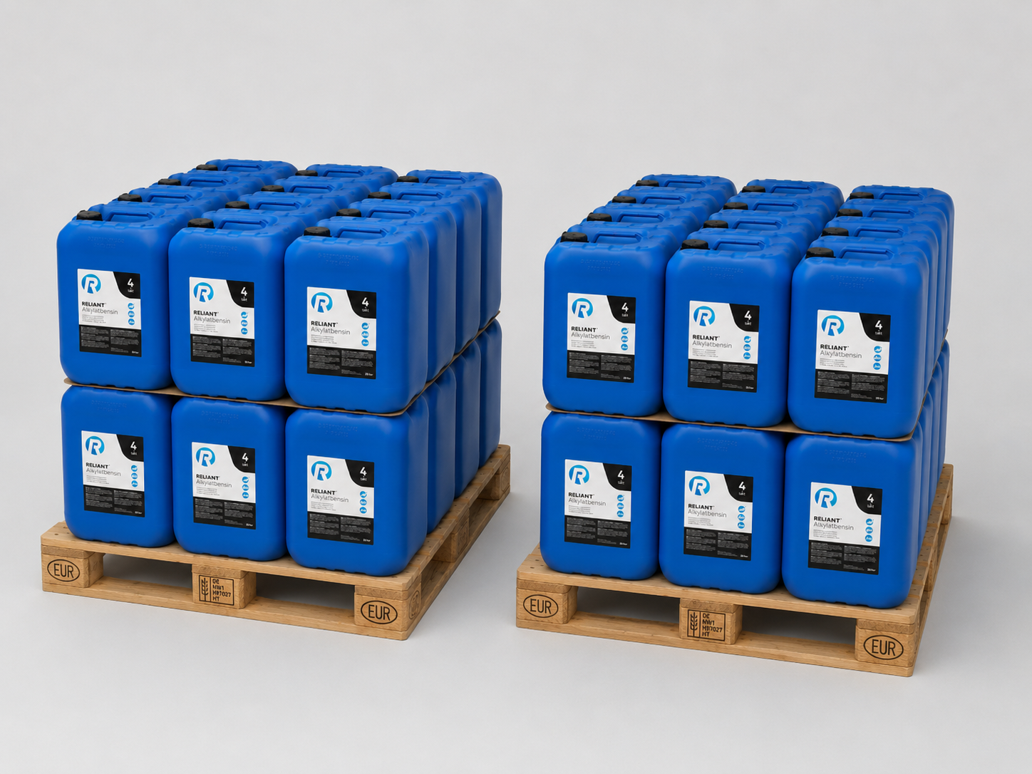 Reliant Alkylatbensin 4T 25 liters dunk – 2 pall (48 dunk) (1200 L)