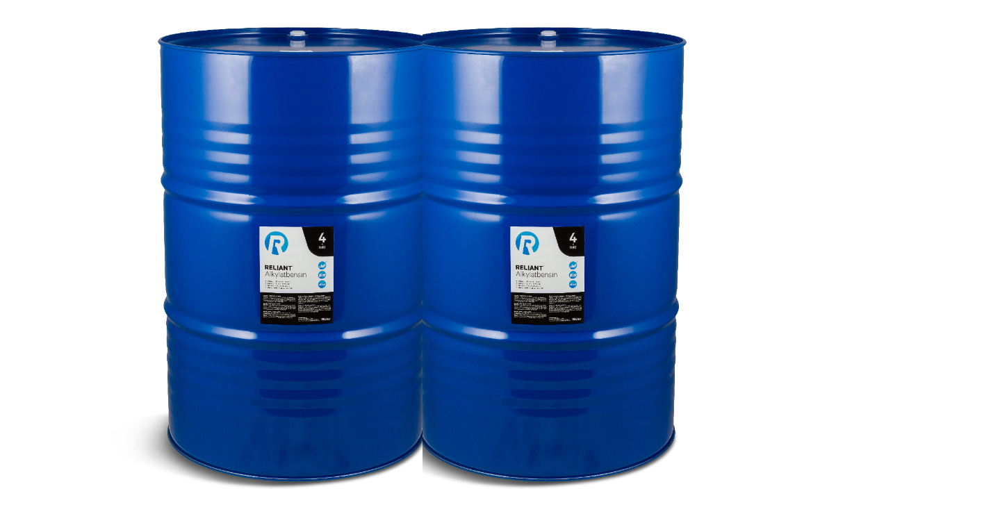 Reliant Alkylatbensin 4T 194 liters fat – 2 fat (388 L)
