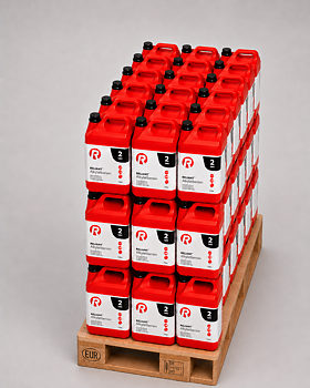 Reliant Alkylatbensin 2T 5 liters dunk halv pall – 1 halv pall (54 dunk) (270 L)