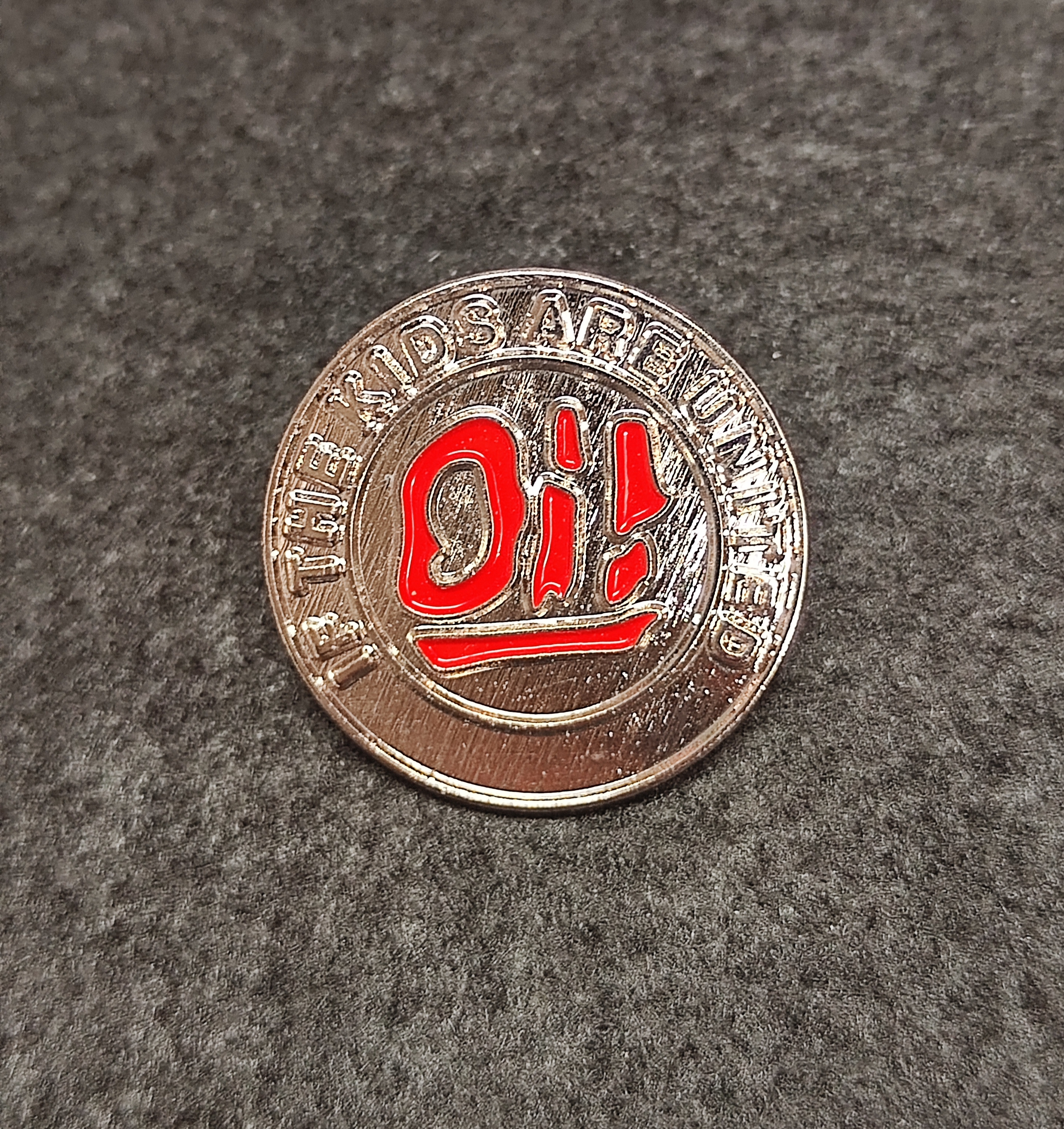 If the kids are united - Metallpin