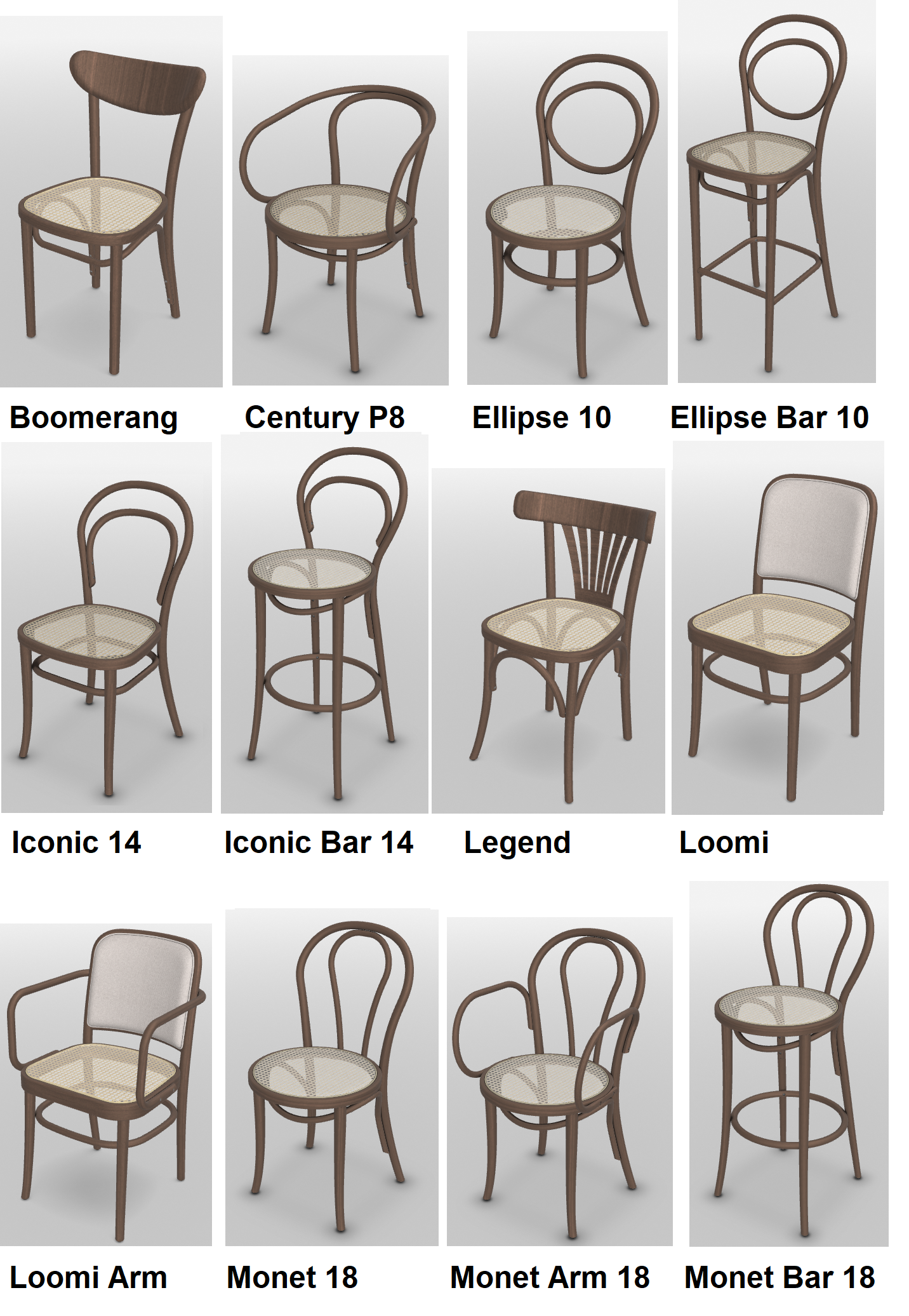 Restaurangstol egen design - 2