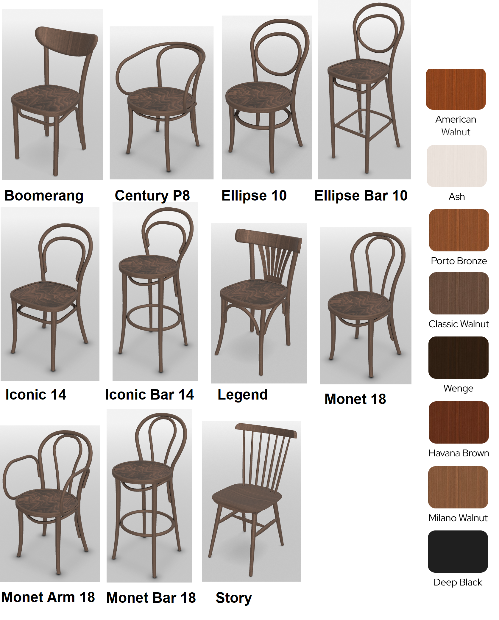 Restaurangstol egen design