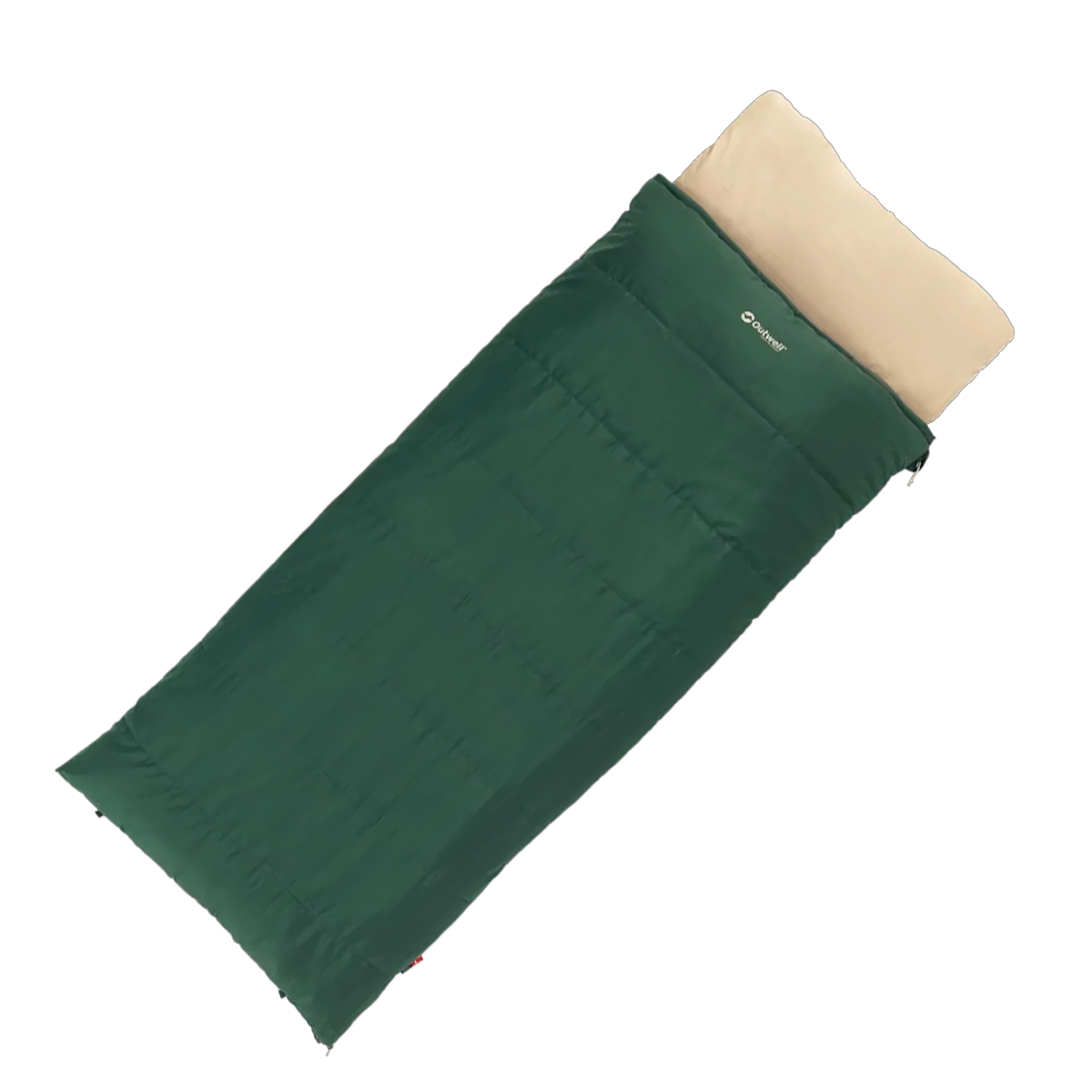 Outwell Contour Prime Green "L" | Schlafsack | Frühling, Sommer, Herbst