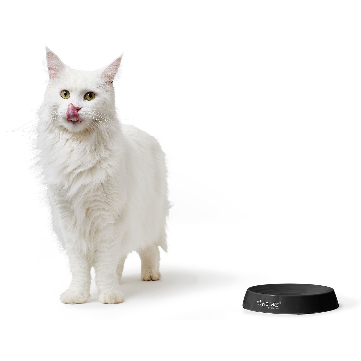 Stylecats by HUNTER kattmatskål Moulins svart  - 2