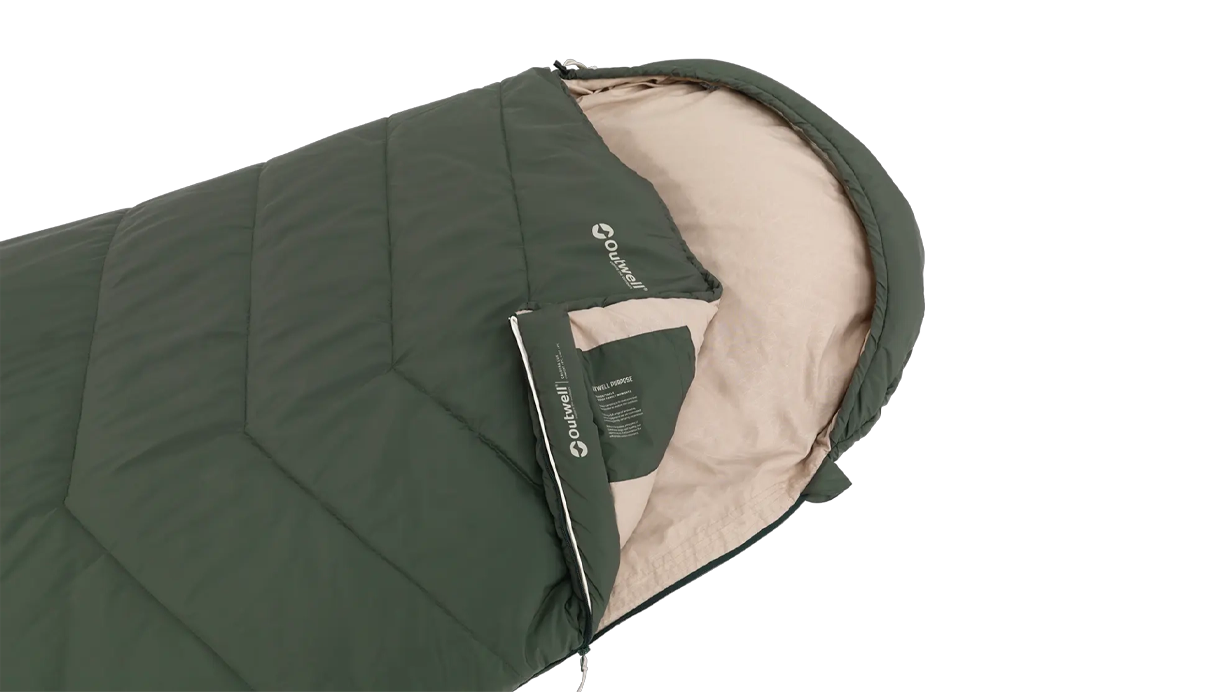 Outwell Caldera Lux Grün | Schlafsack | Sommer - 3