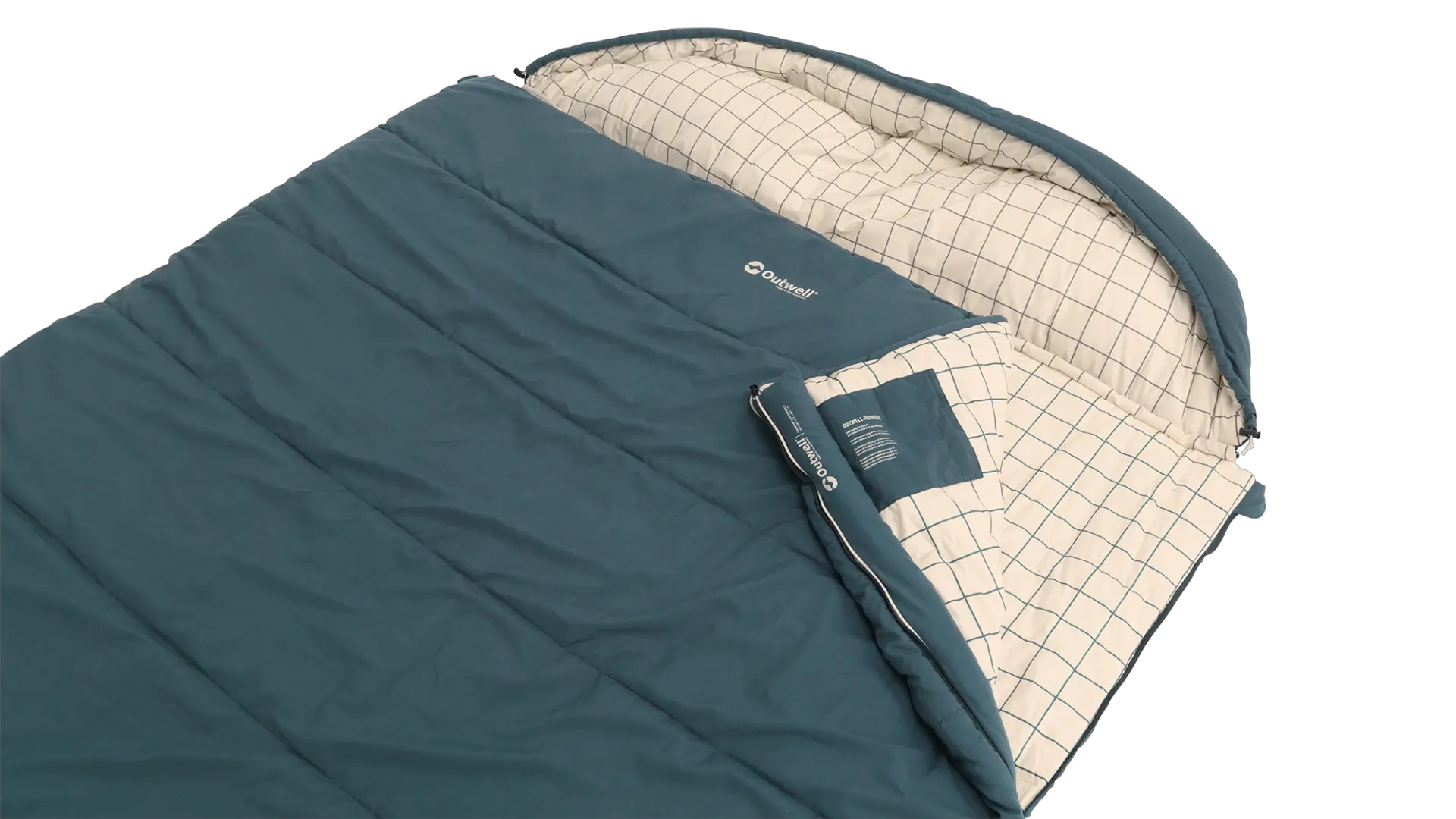 Outwell Camper Lux Double Blue | Schlafsack | Frühling, Herbst - 3