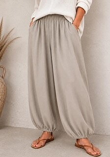 Tessan Ballongbyxa Beige