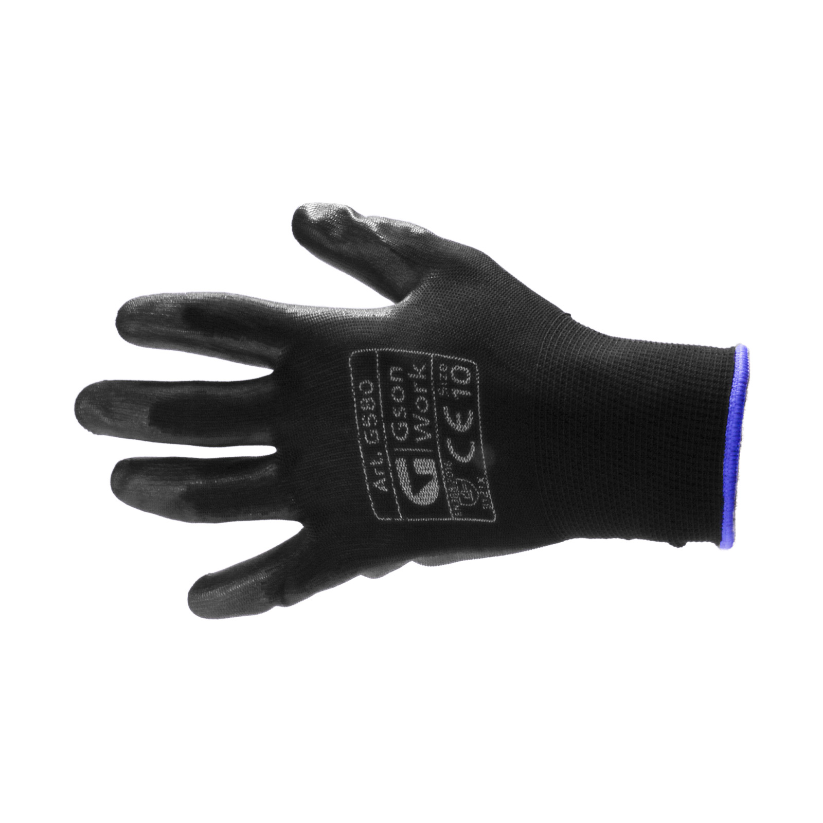 ARBETSHANSKE TUNN PU PALM STL 10 - 2