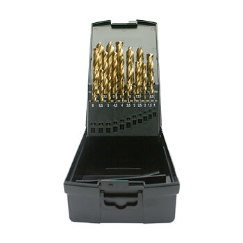 HSS-G TIN DRILL SET 1-13 MM