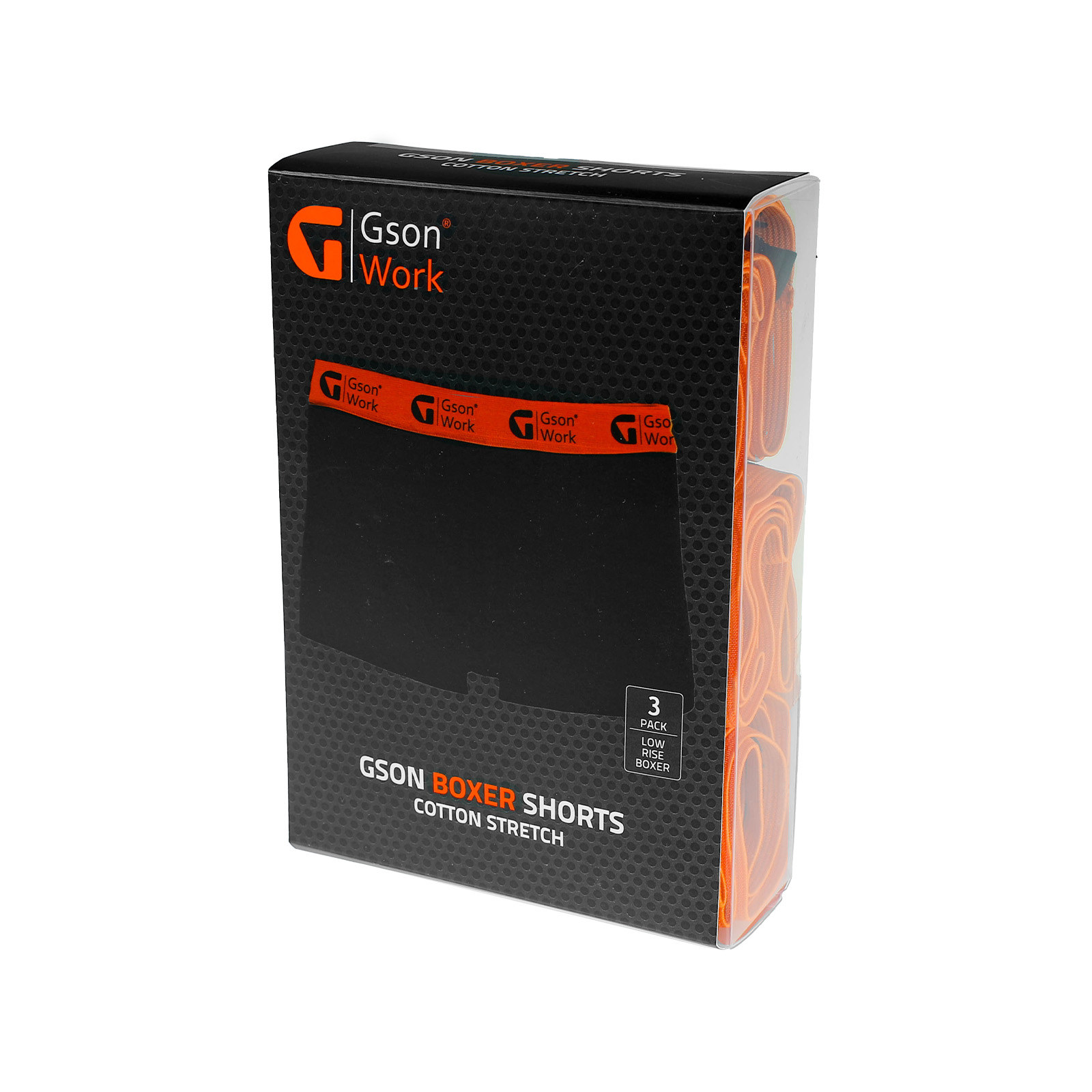 GSON BOXER SHORTS SIZE M 3 ST - 2