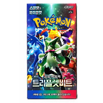 Pokémon Cards Triple Beat SV1a Korean Booster Box 30-pack