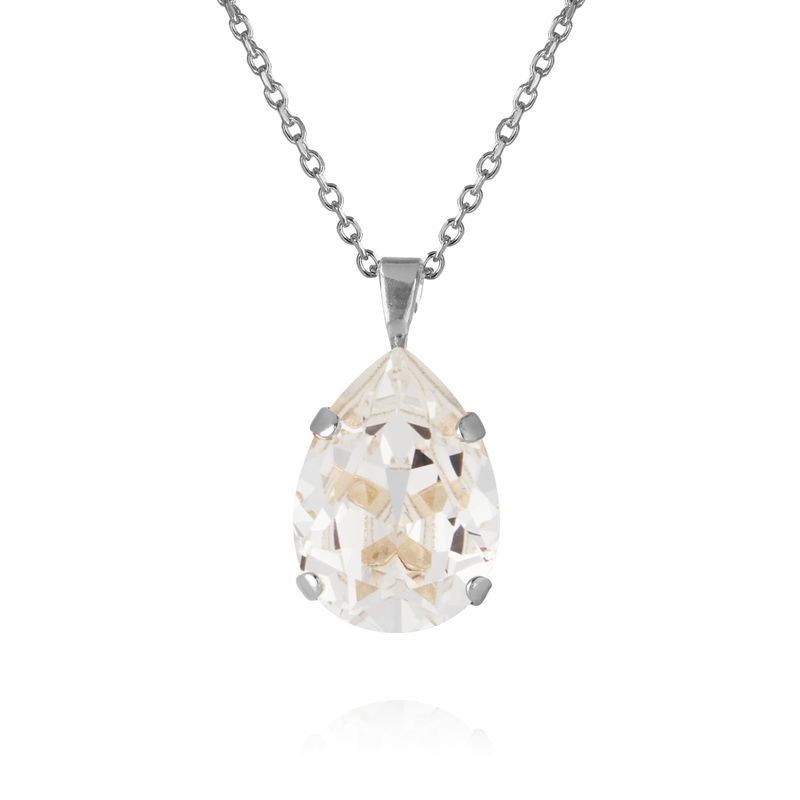 Caroline Svedbom Mini Drop Necklace Crystal - 4