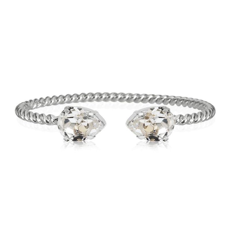 Caroline Svedbom Mini Drop Bracelet Crystal - 3