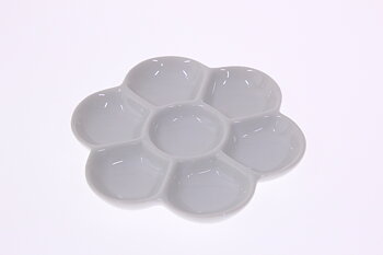 Porslinspalett Blomma