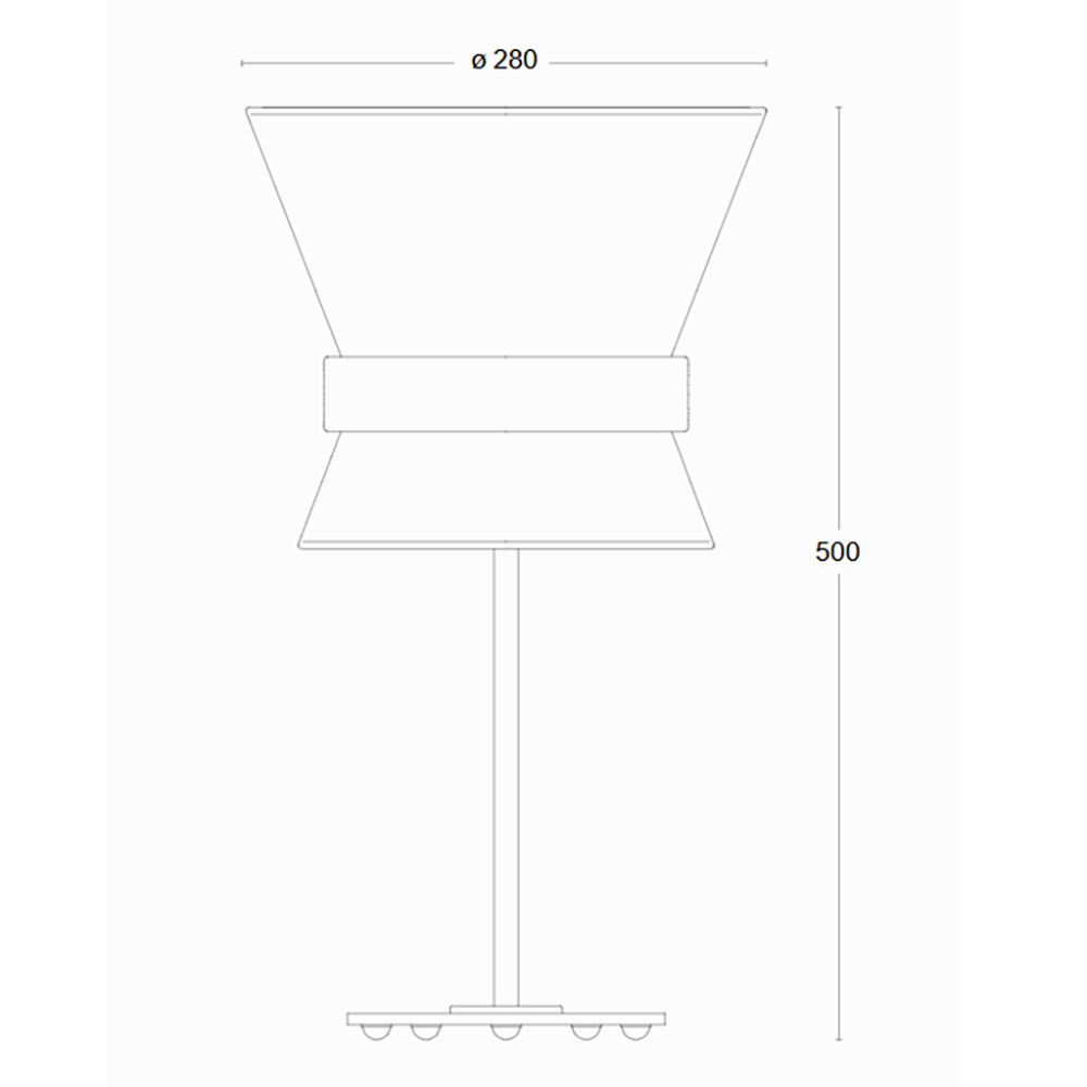 Bow Bordslampa (flera färger) - Örsjö Belysning - 4