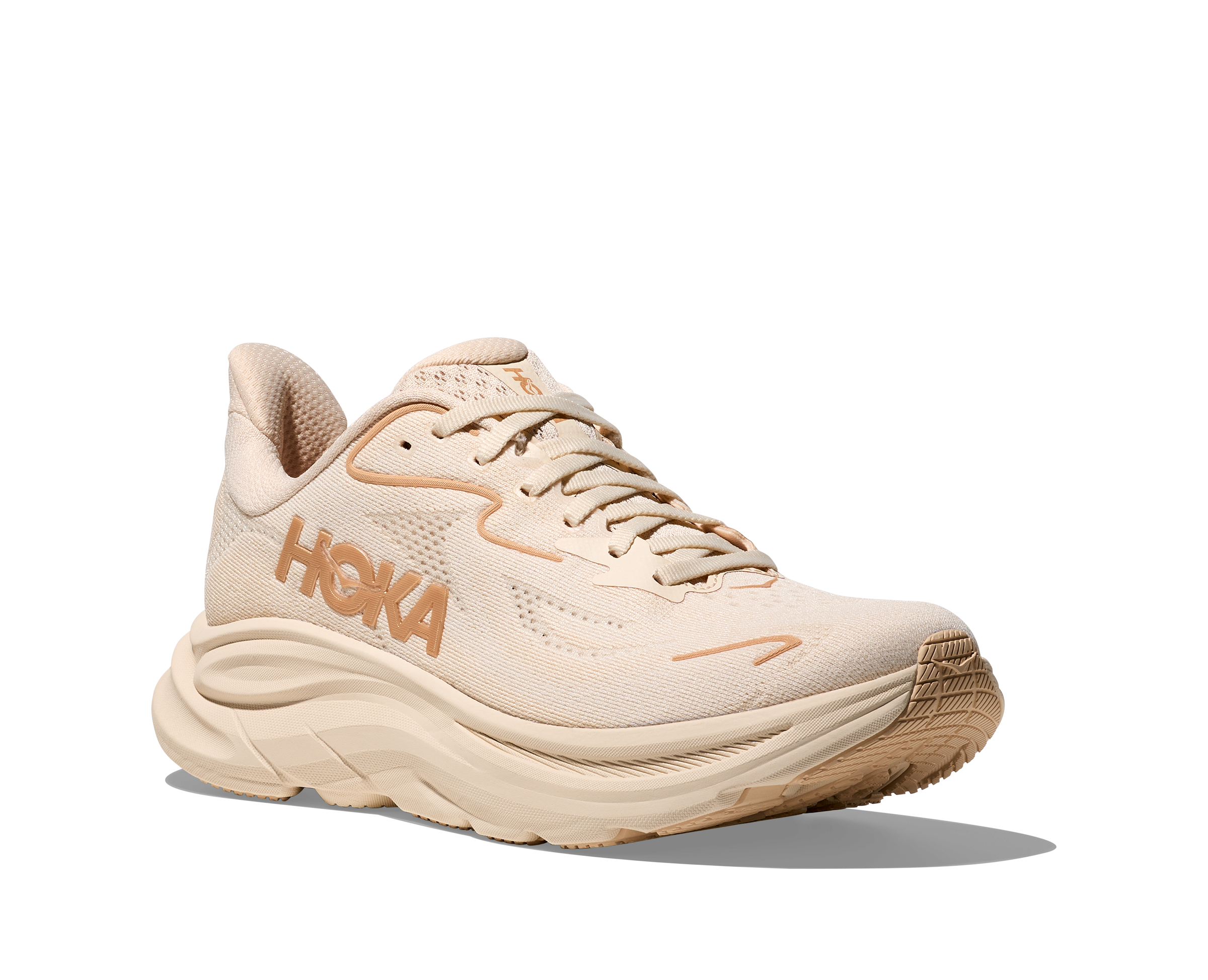 Hoka One One W Clifton 10 - Vanilla/Birch - 3