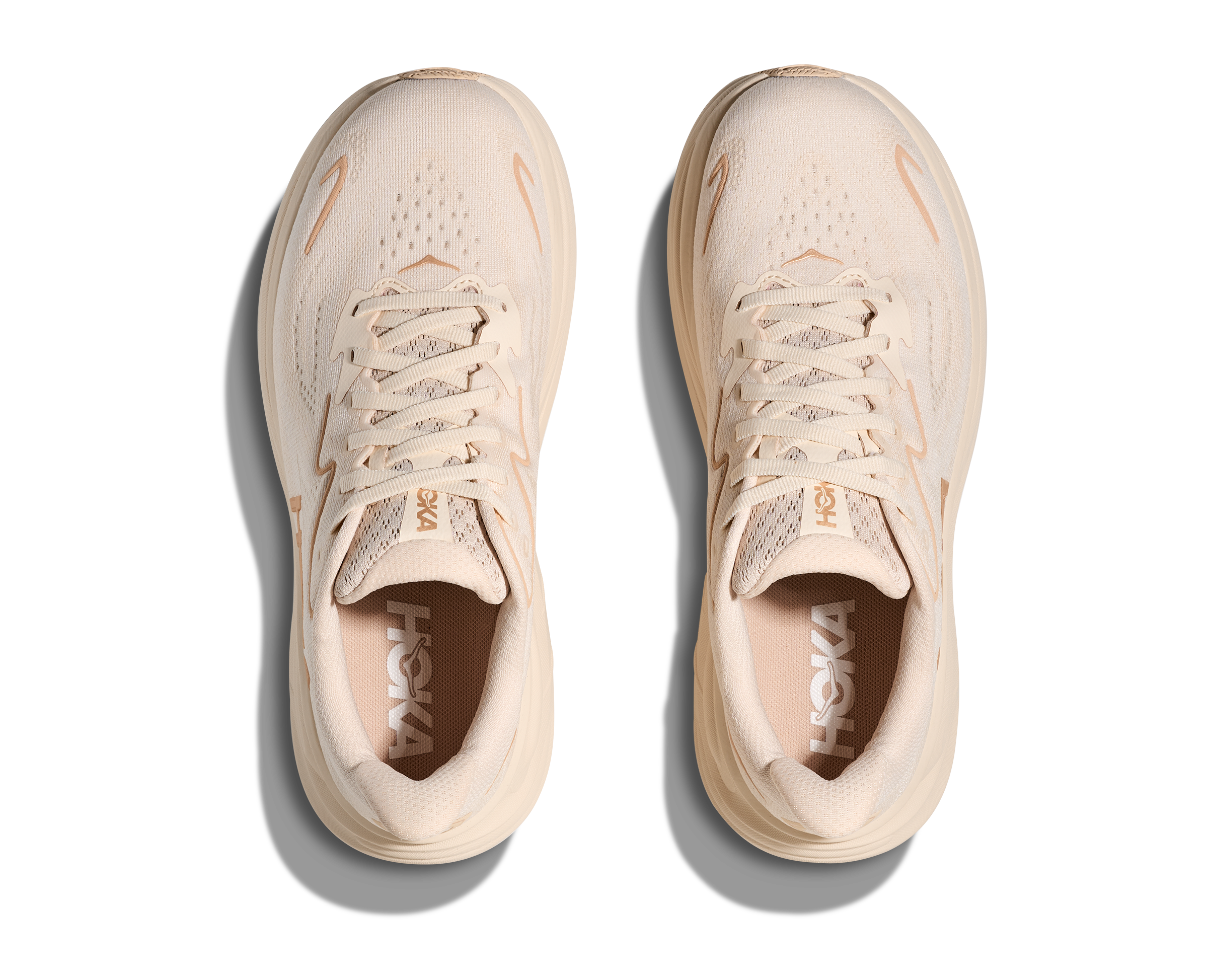 Hoka One One W Clifton 10 - Vanilla/Birch - 7