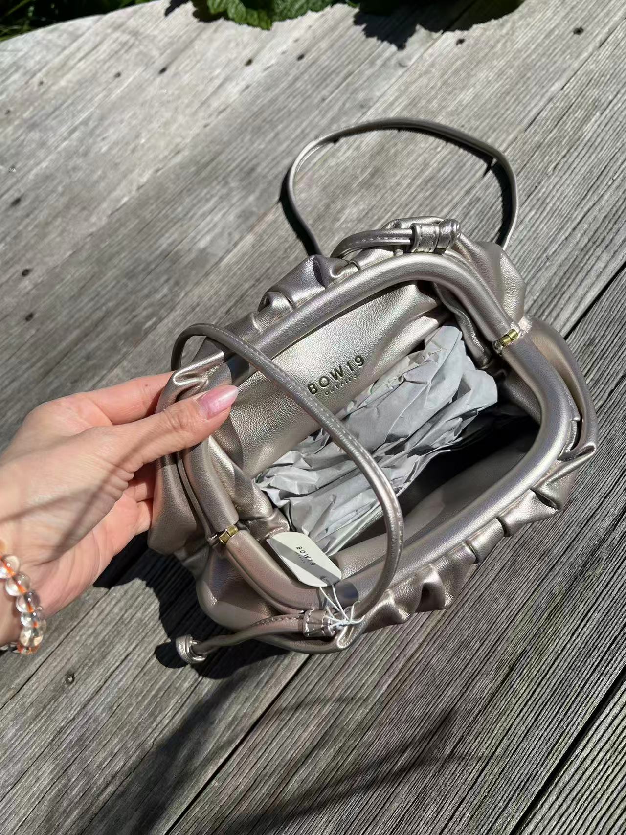BOW19 Dumpling Bag Shimmer - 2