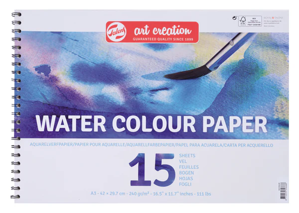 Akvarellpapper Art Creation Watercolour paper blocks A3