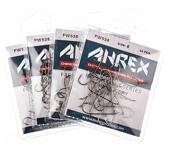 Ahrex FW538 Mayfly Dry Barbed
