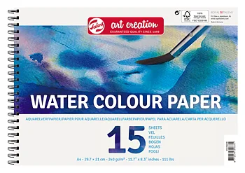 Akvarellpapper Art Creation Watercolour paper blocks A4