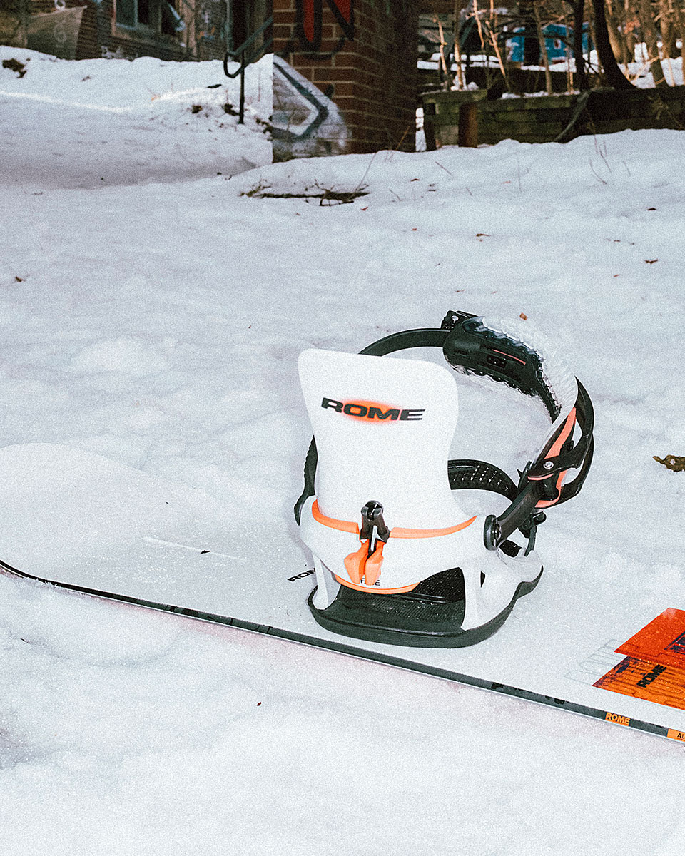 Rome Snowboardbindning - Mens Volt FASE Stone - 7