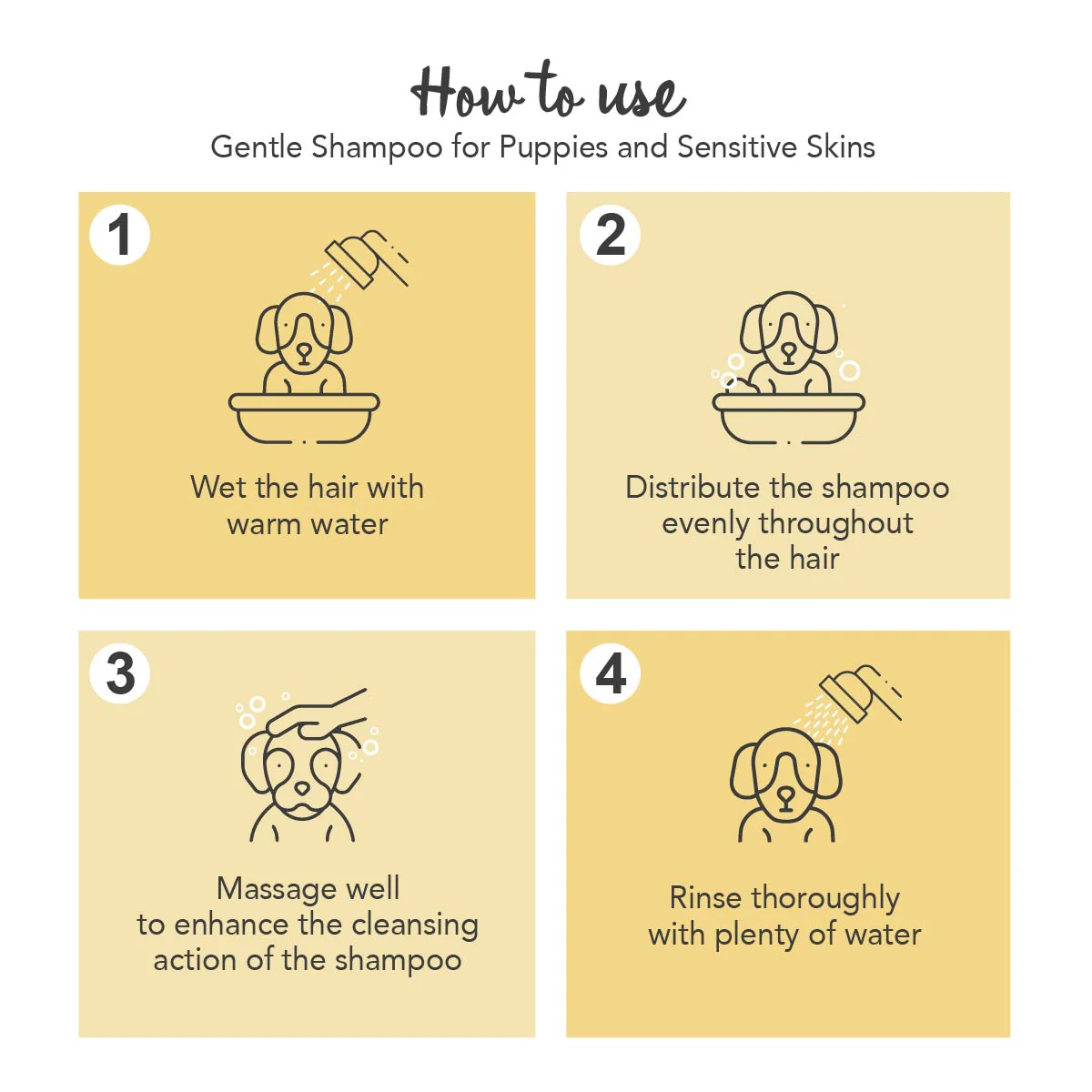 Yuup! Home Gentle Shampoo for Puppies and Sensitive Skins - 3
