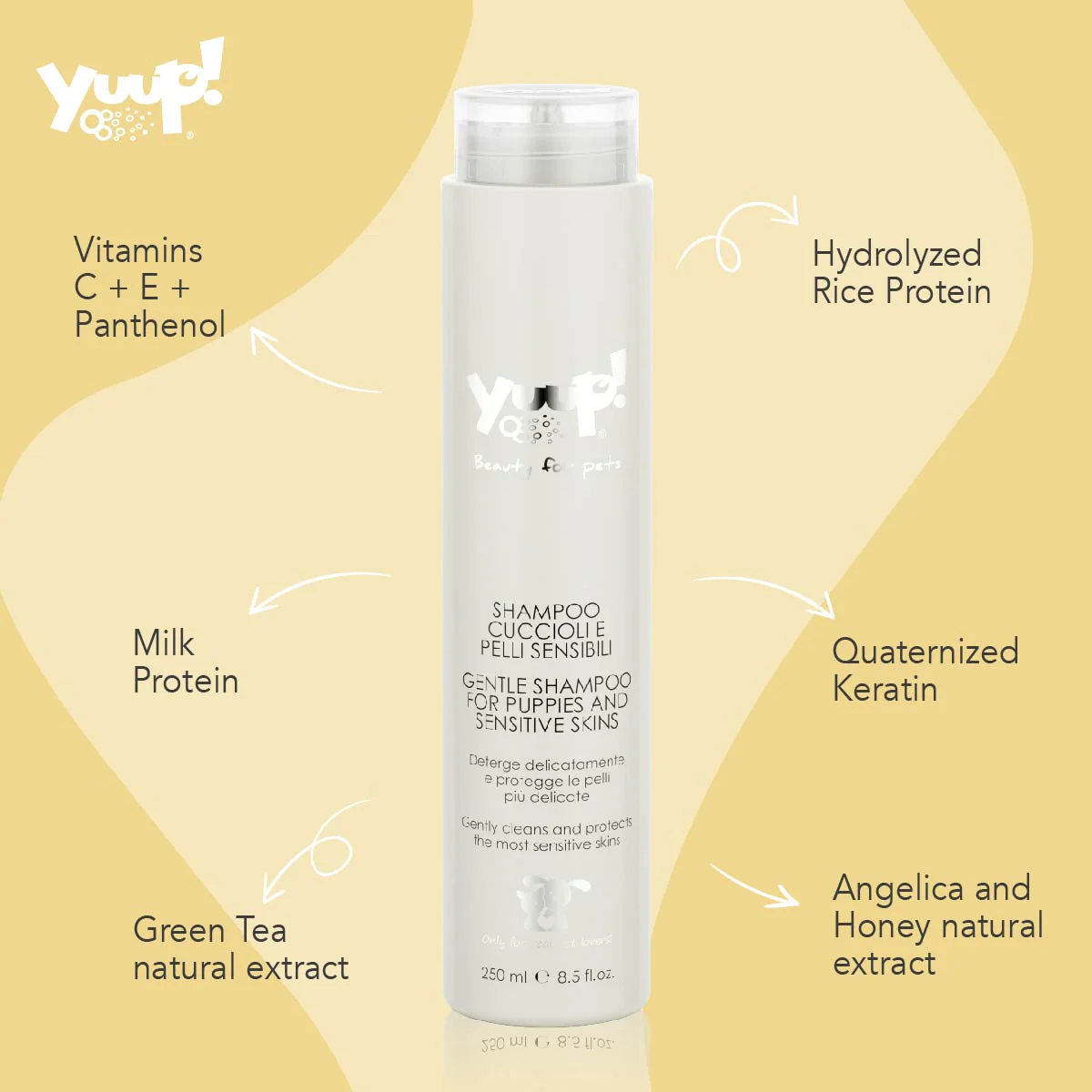 Yuup! Home Gentle Shampoo for Puppies and Sensitive Skins - 2