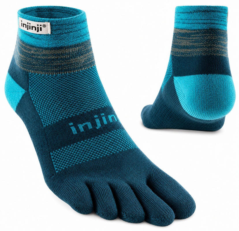 Injinji Trail Midweight Mini-Crew Midnight Midnight