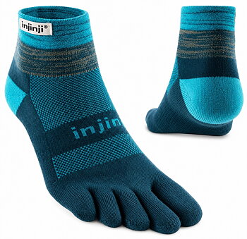 Injinji Trail Midweight Mini-Crew Midnight