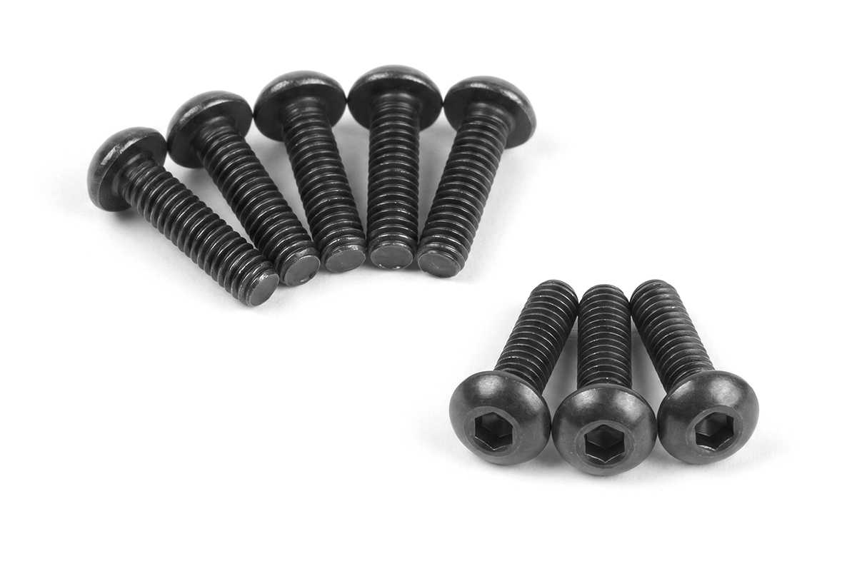 Maverick RC MV151121 Button Head Screw M3x12mm (Hex/Socket/8pcs)