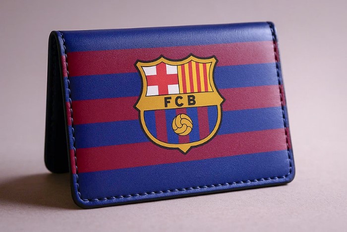 FC Barcelona Korthållare - Blå/Röd