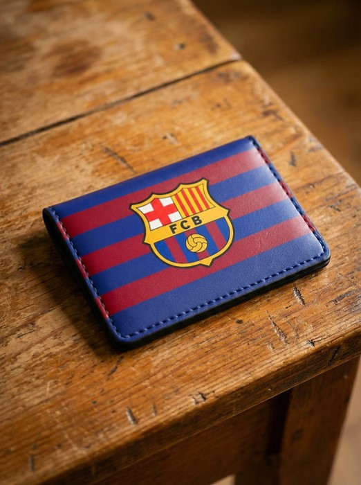 FC Barcelona Korthållare - Blå/Röd - 3