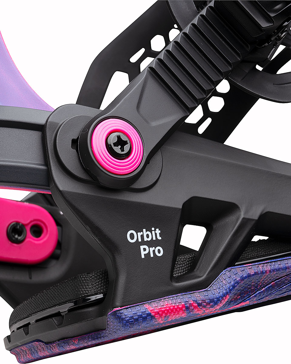 Nidecker Snowboardbindning - Orbit Pro Heat Map - 3