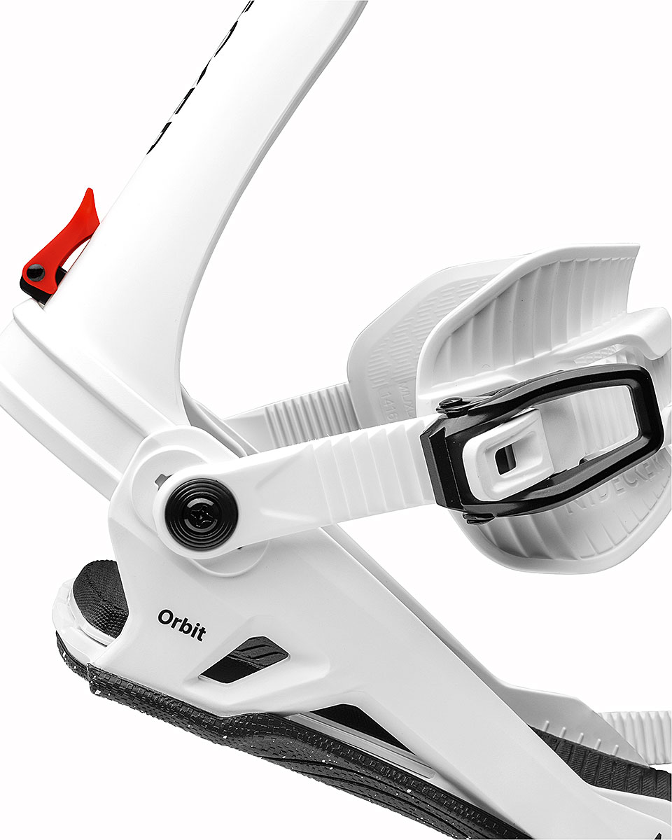 Nidecker Snowboardbindning - Orbit White - 3