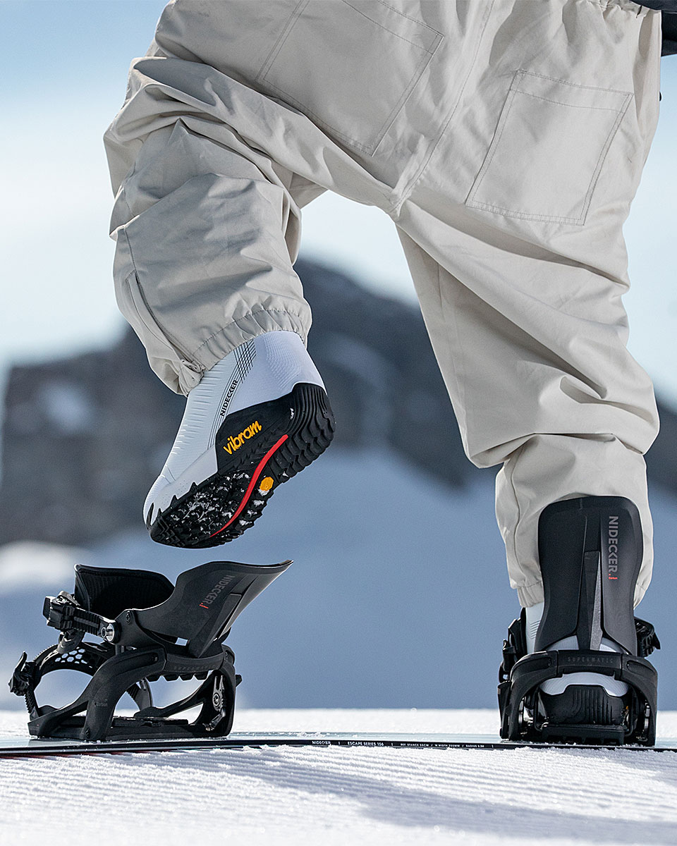 Nidecker Snowboardbindning - Supermatic Carbon Black - 10