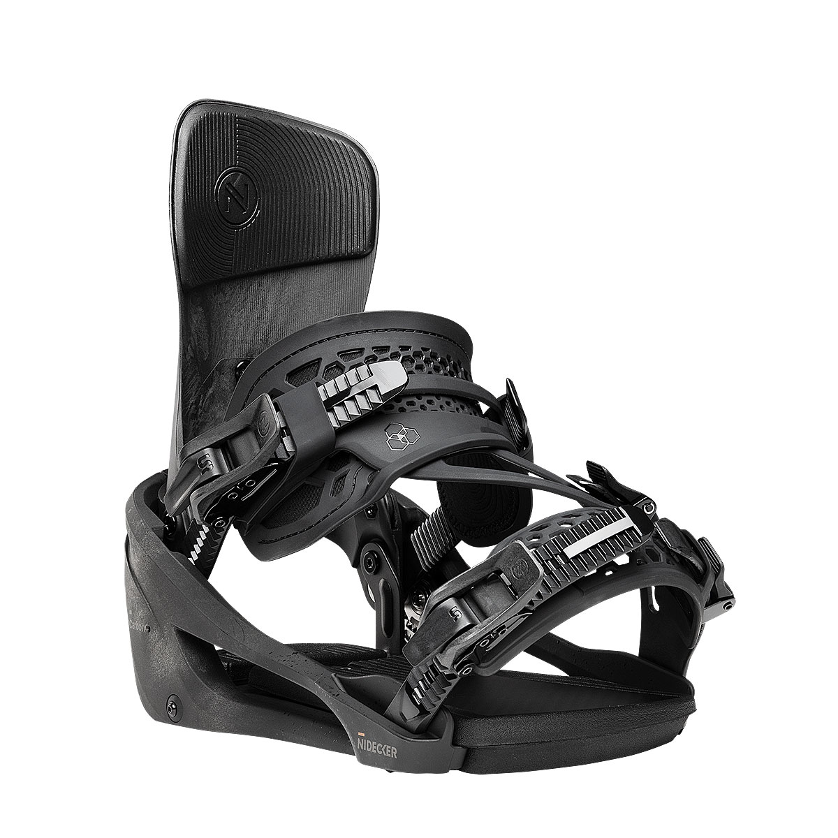 Nidecker Snowboardbindning - Supermatic Carbon Black - 2