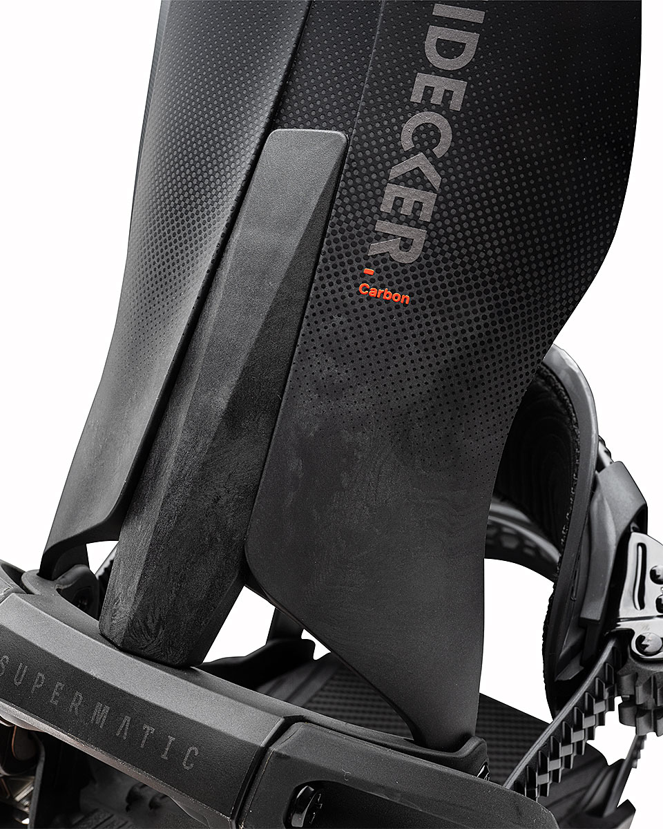 Nidecker Snowboardbindning - Supermatic Carbon Black - 6