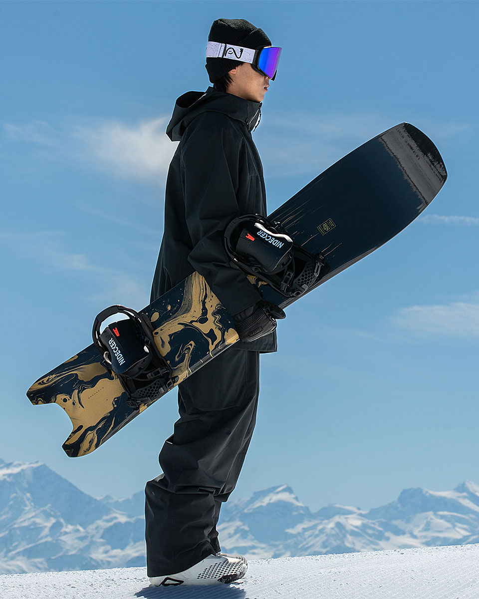 Nidecker Snowboardbindning - Supermatic LT Black - 8